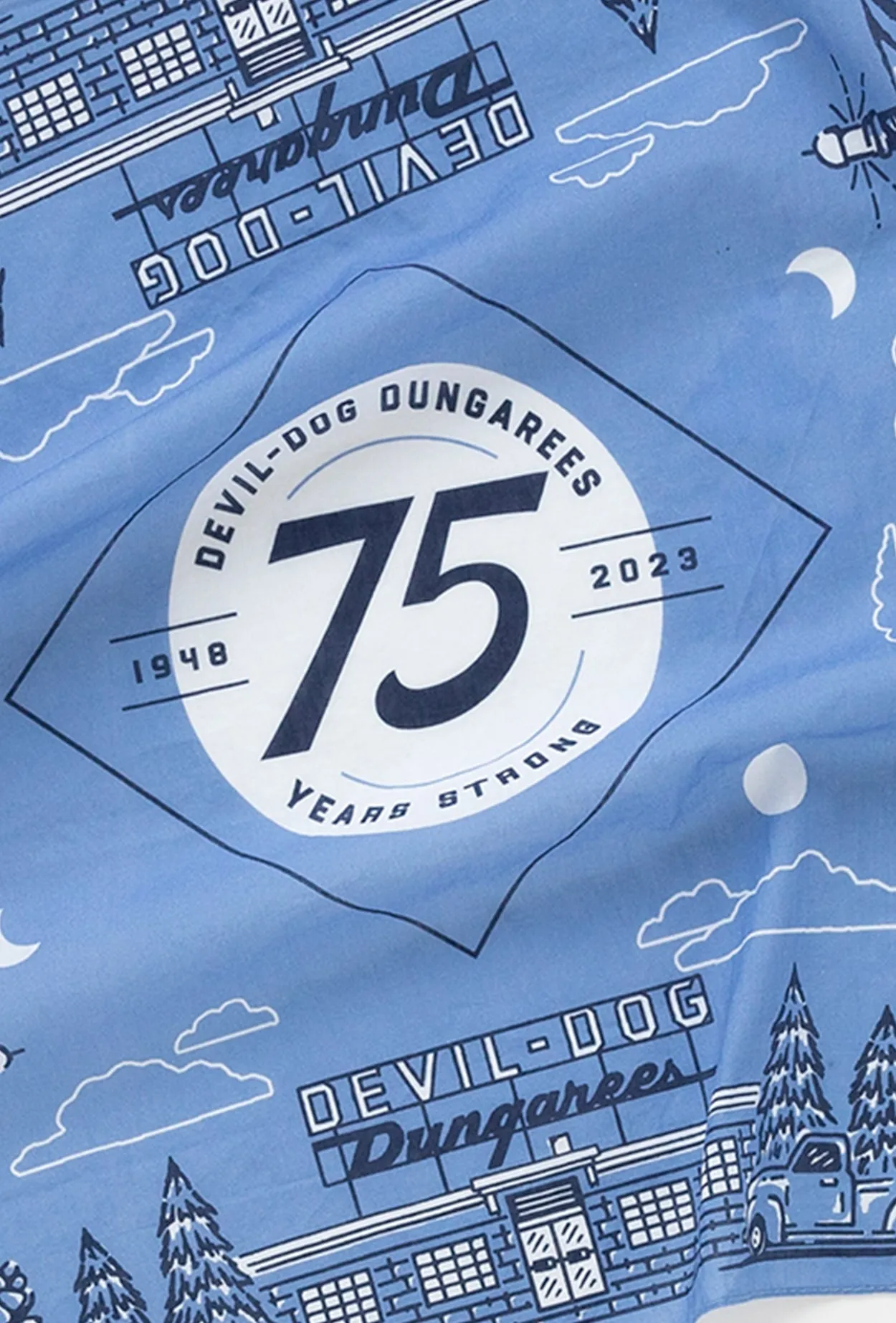 75 Year Printed Bandana