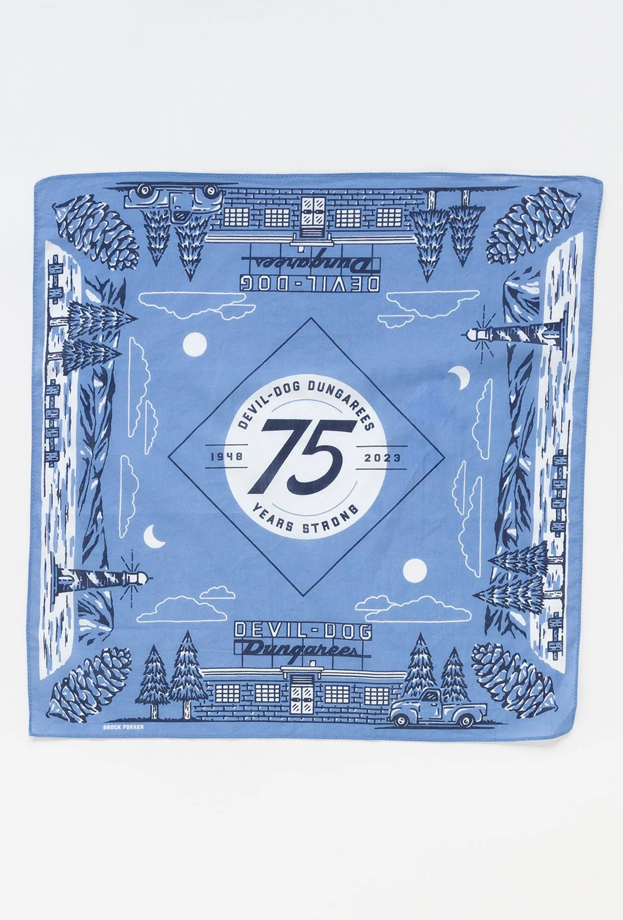 75 Year Printed Bandana