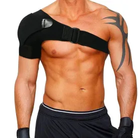 Adjustable Single Shoulder Support Belt Gym Sports Care UK