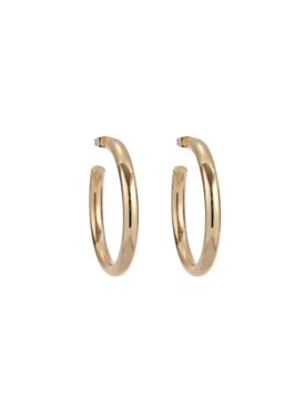 Alexa Gold Hoops