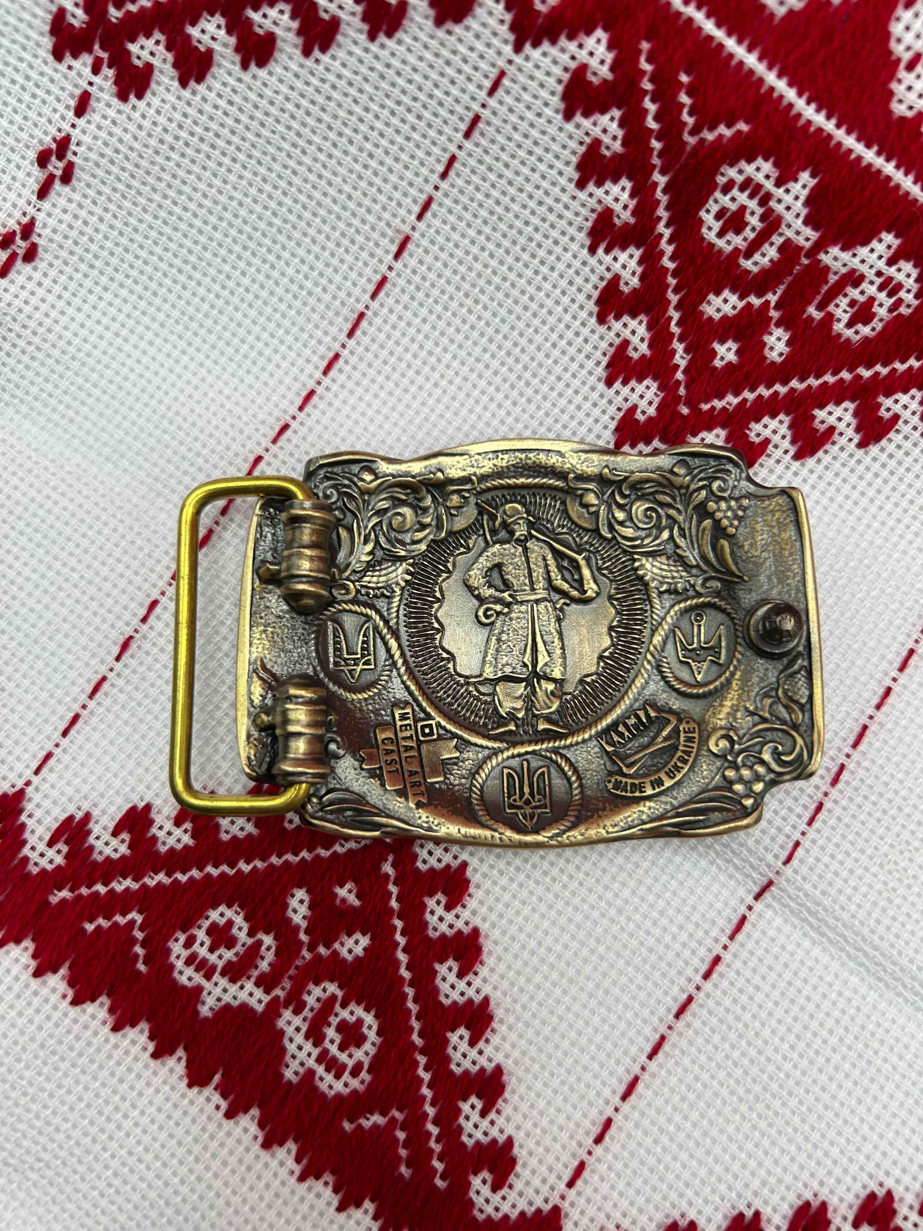 Belt Buckle - "Glory to Ukraine"