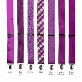 Classic Adjustable Suspenders - Fireweed