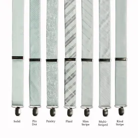Classic Adjustable Suspenders - Seafoam