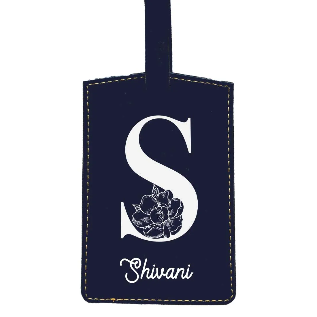 Custom Name on Passport Cover Holder Faux Leather Covers for Passports - Initial Name