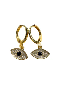 Eye Got You Huggie Earrings