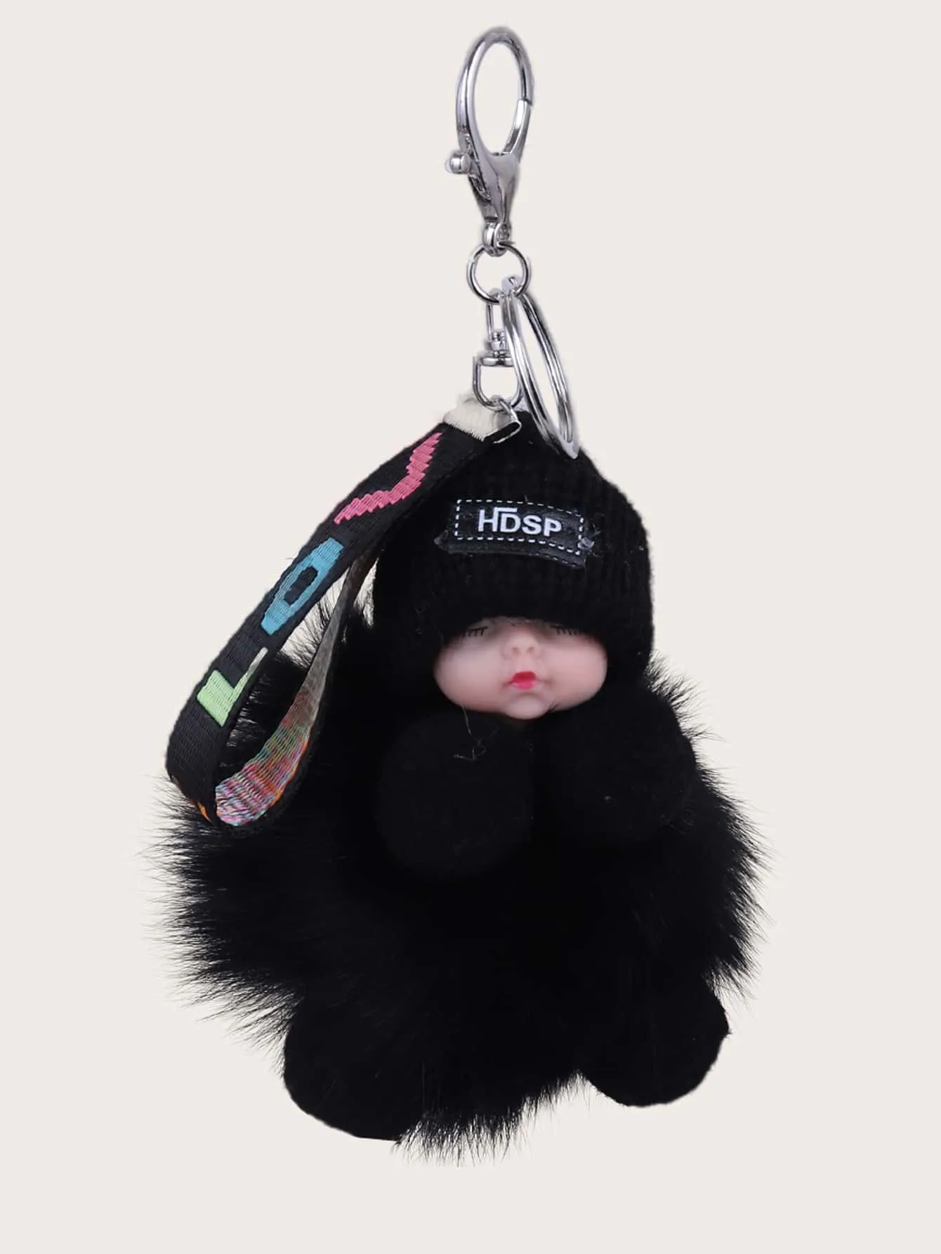 Figure Decor Fluffy Bag Charm