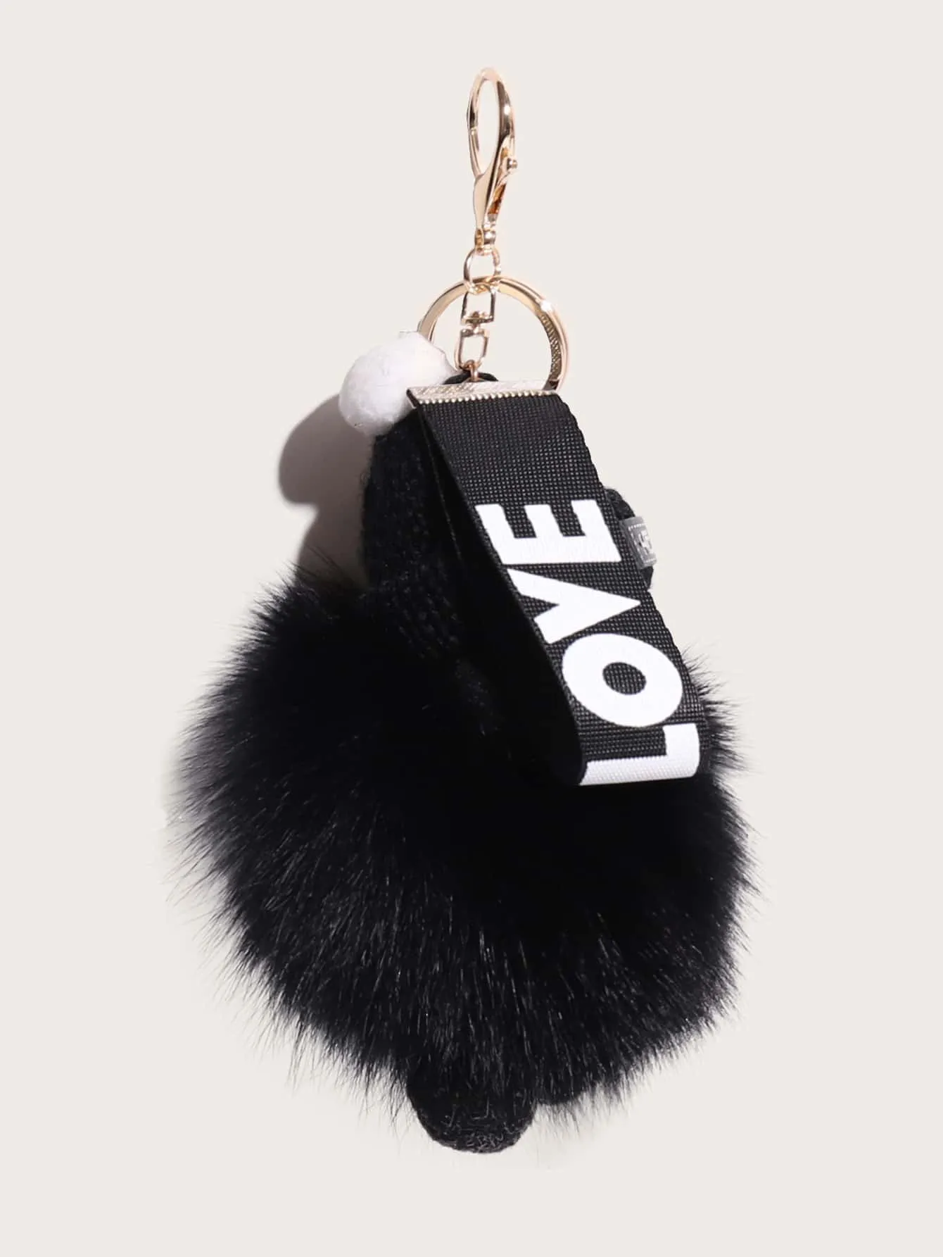 Figure Decor Fluffy Bag Charm