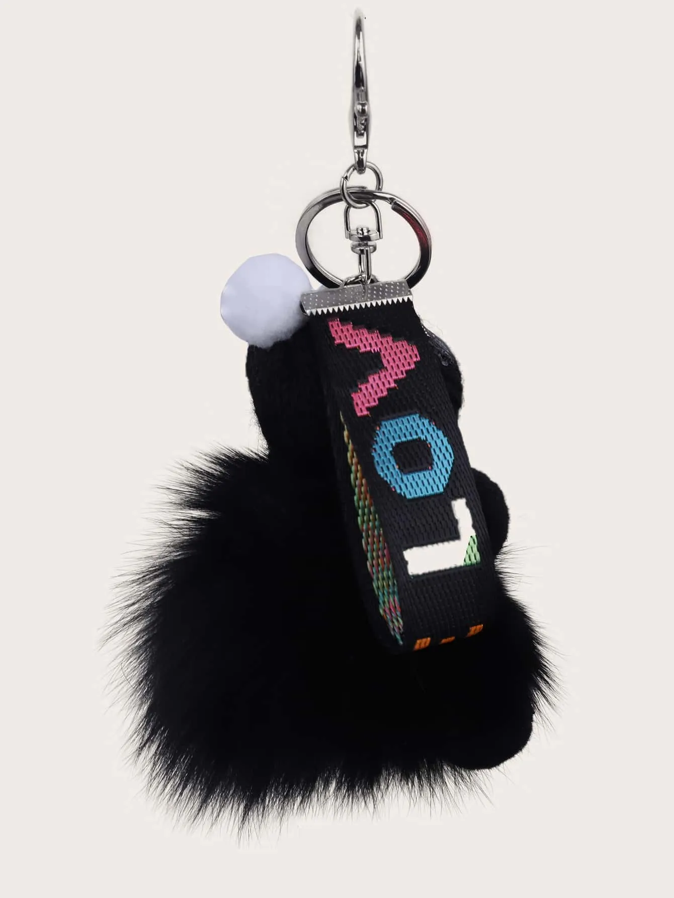 Figure Decor Fluffy Bag Charm
