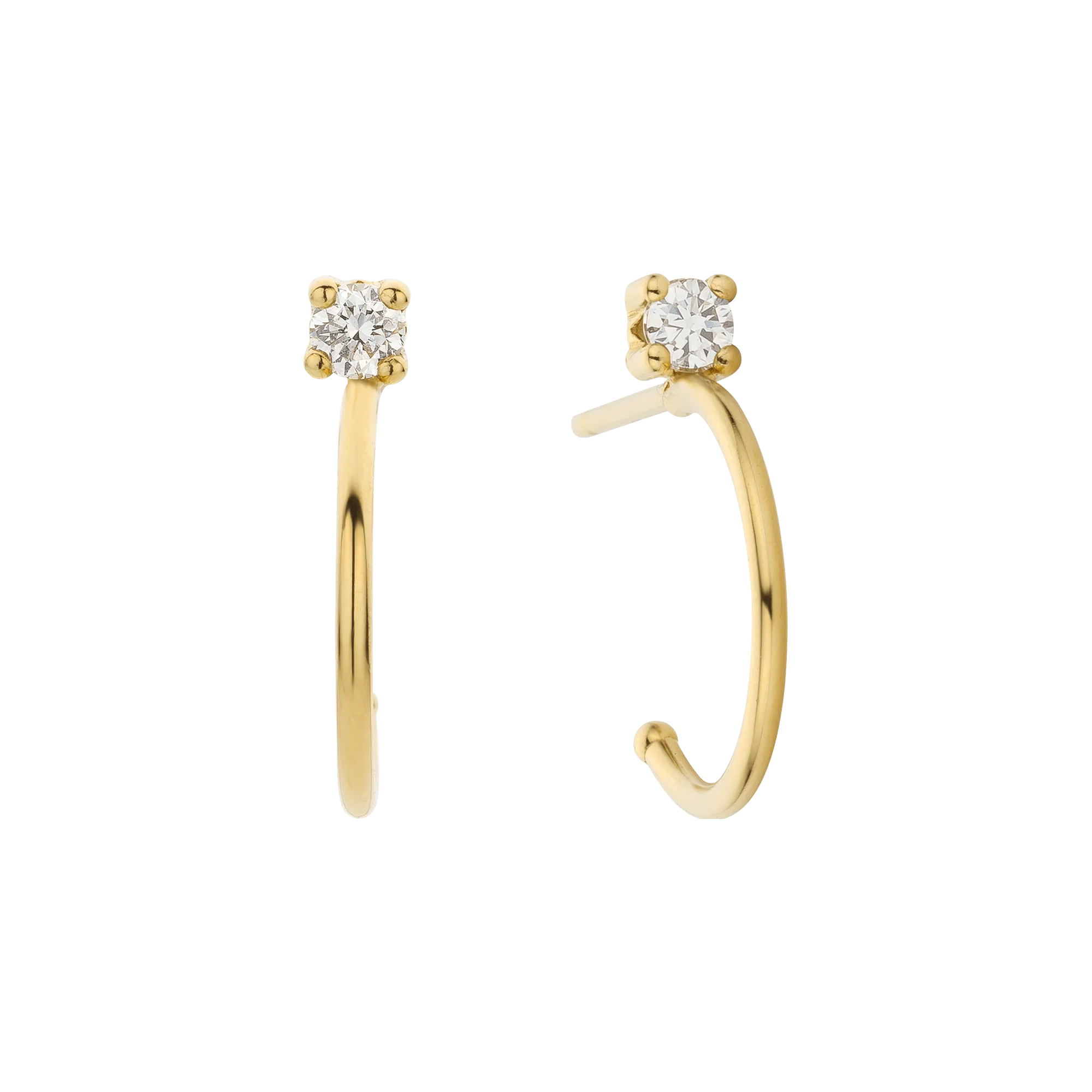 Flawless mini hoops