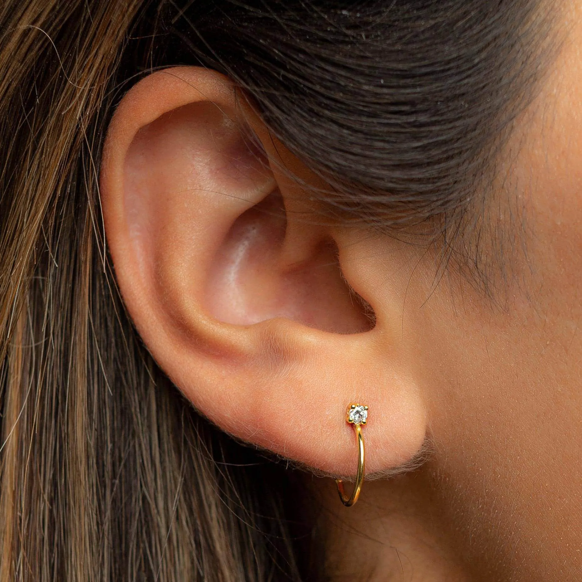 Flawless mini hoops