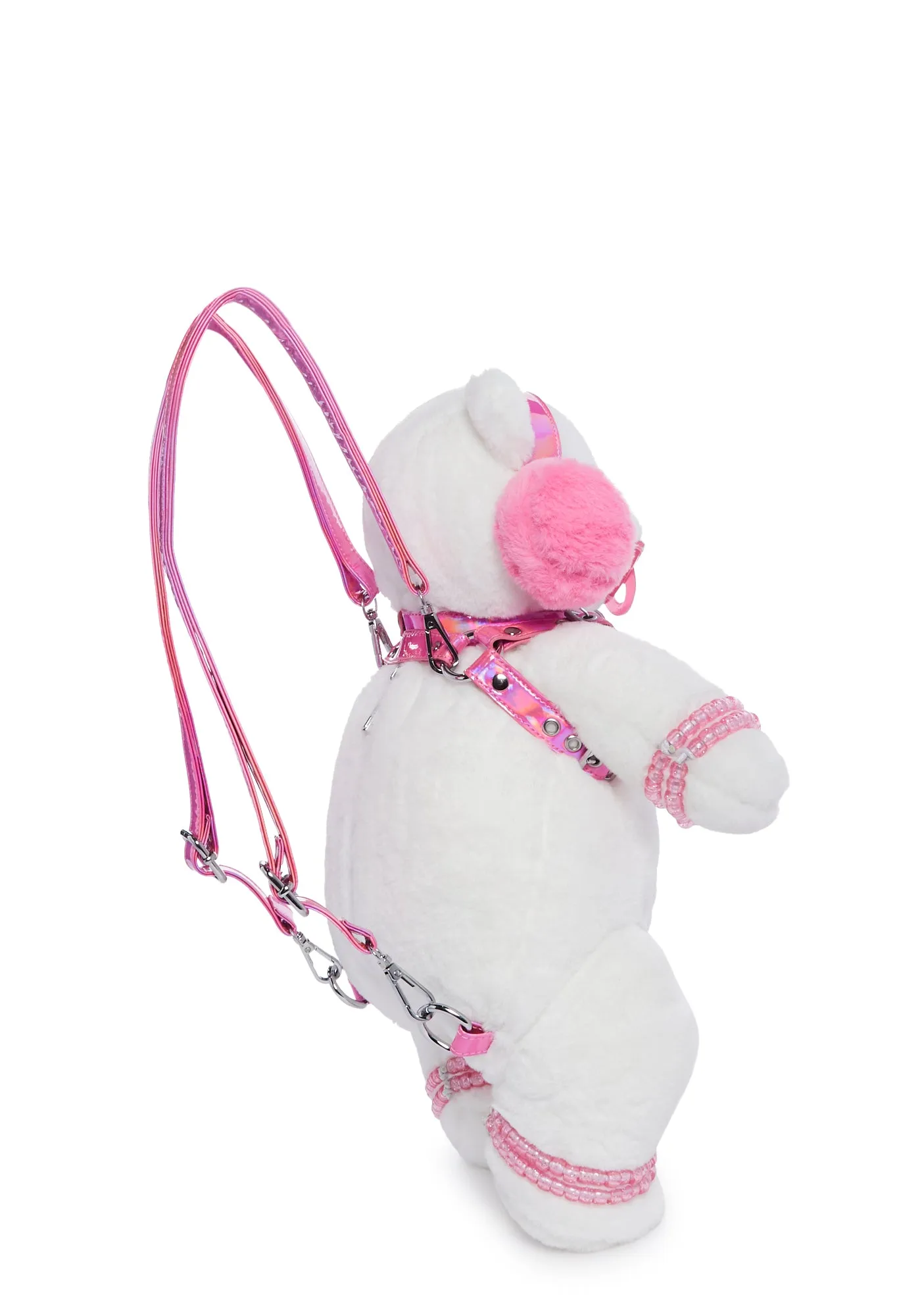 Frosty Cuddle Baby Bear Backpack