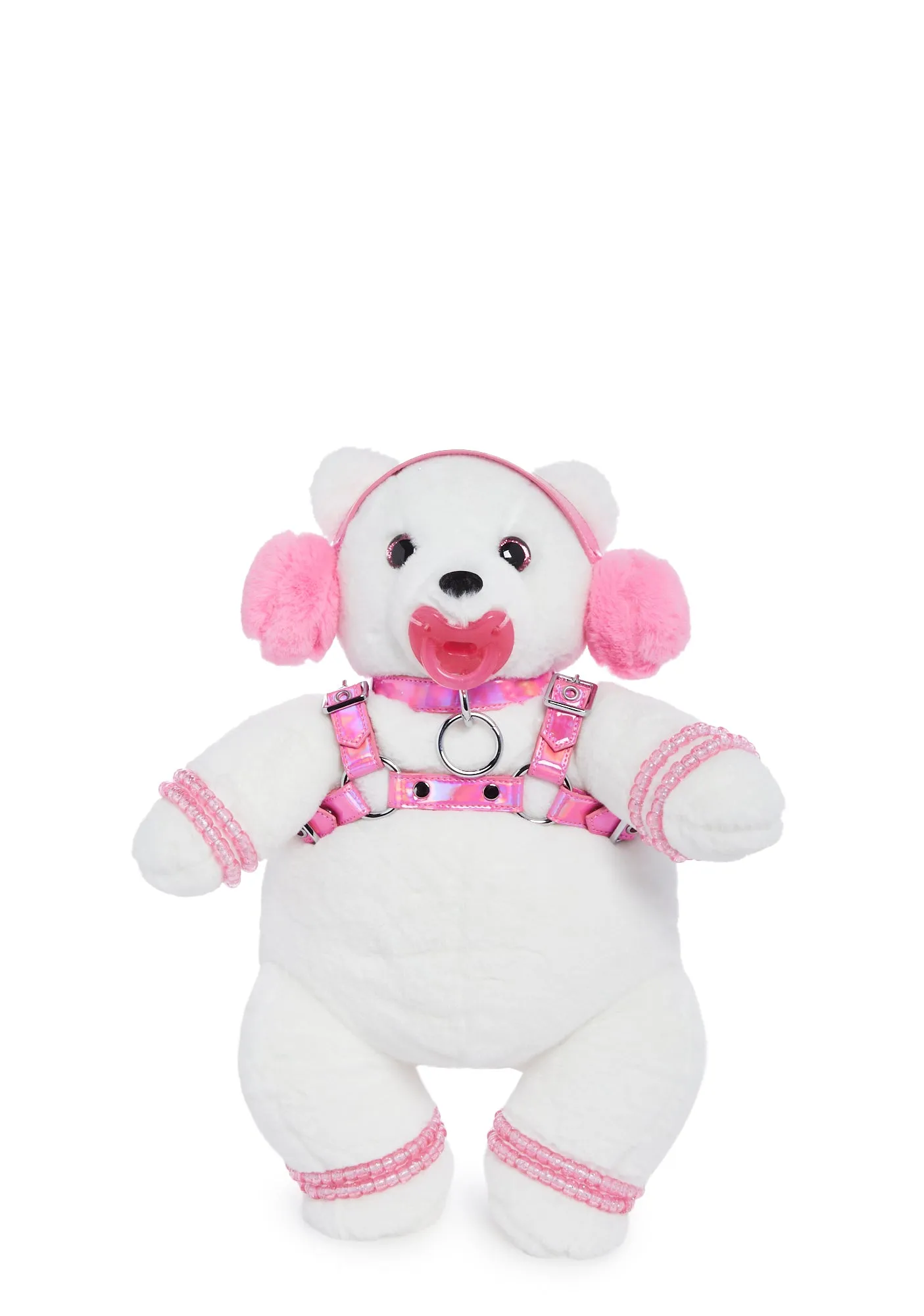 Frosty Cuddle Baby Bear Backpack
