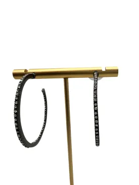 Gunmetal Hoop