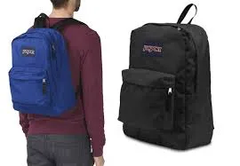 Jansport Superbreak Plus -  Lightweight school bag With Laptop Compartment /daybagp