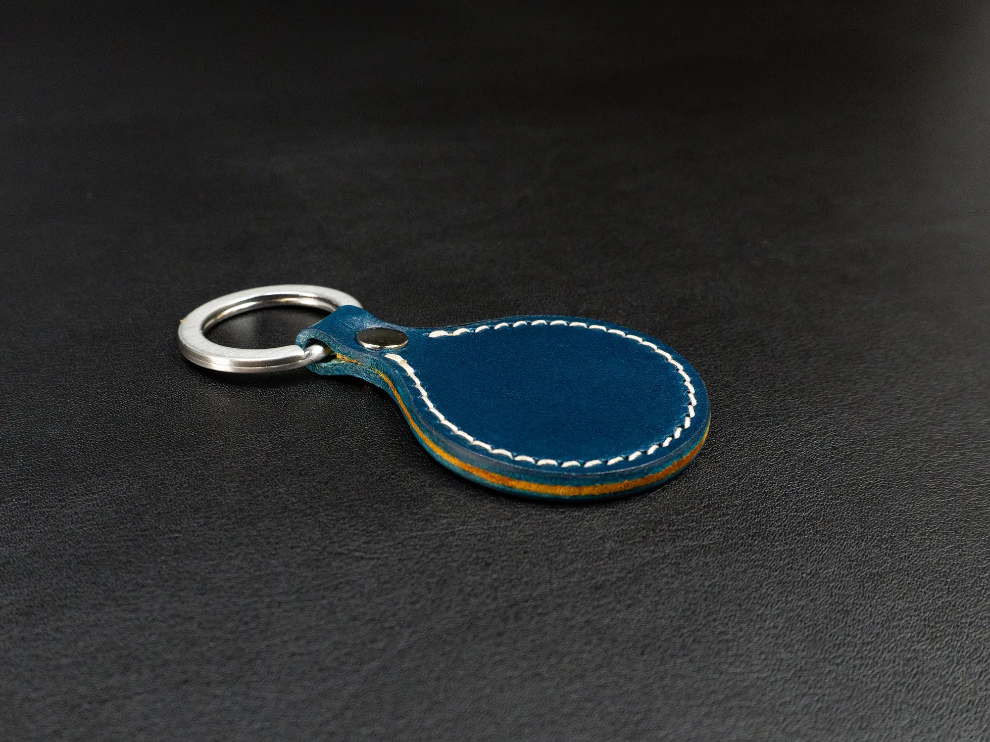Leather Keychain [BW]