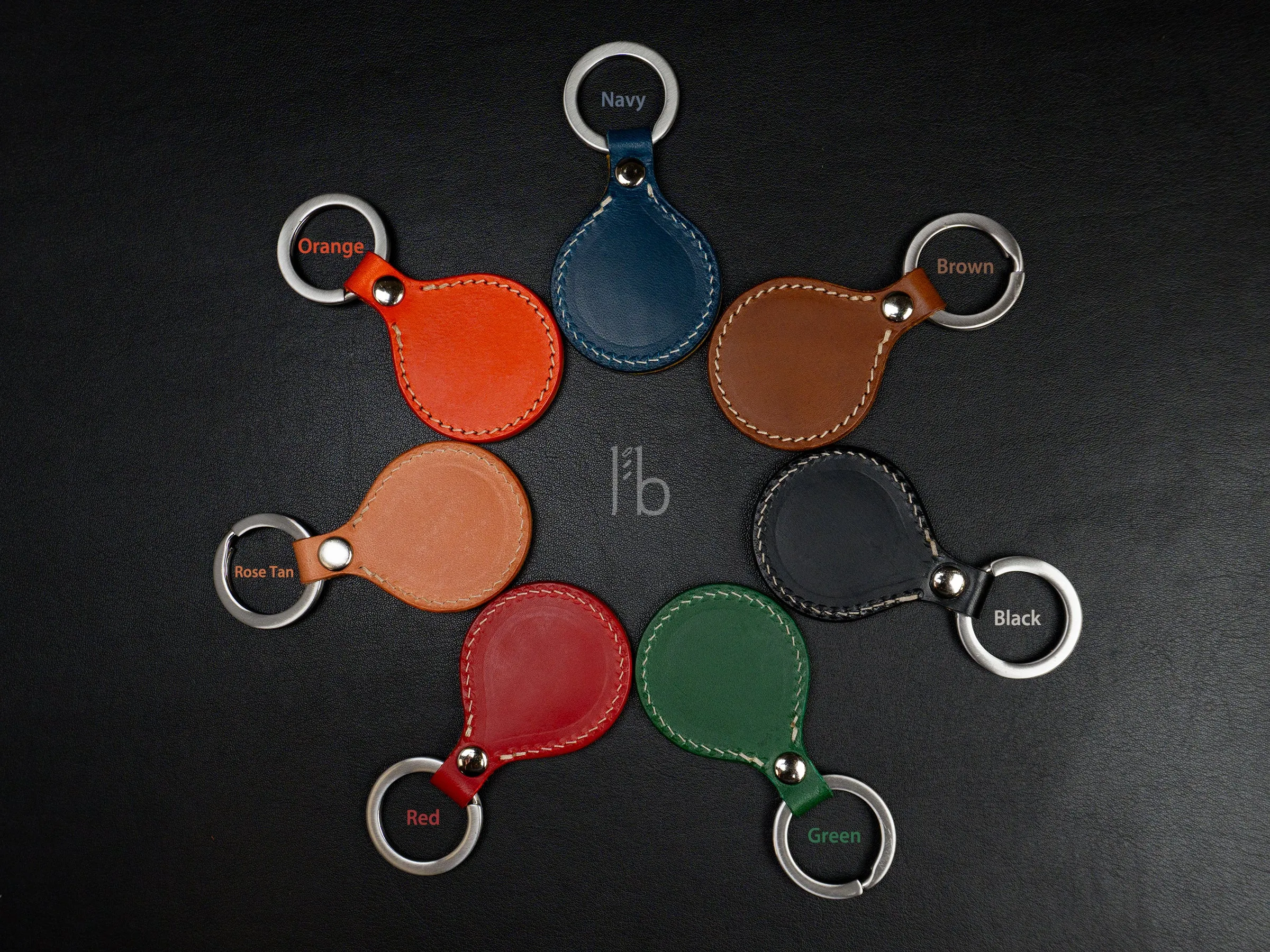 Leather Keychain [BW]