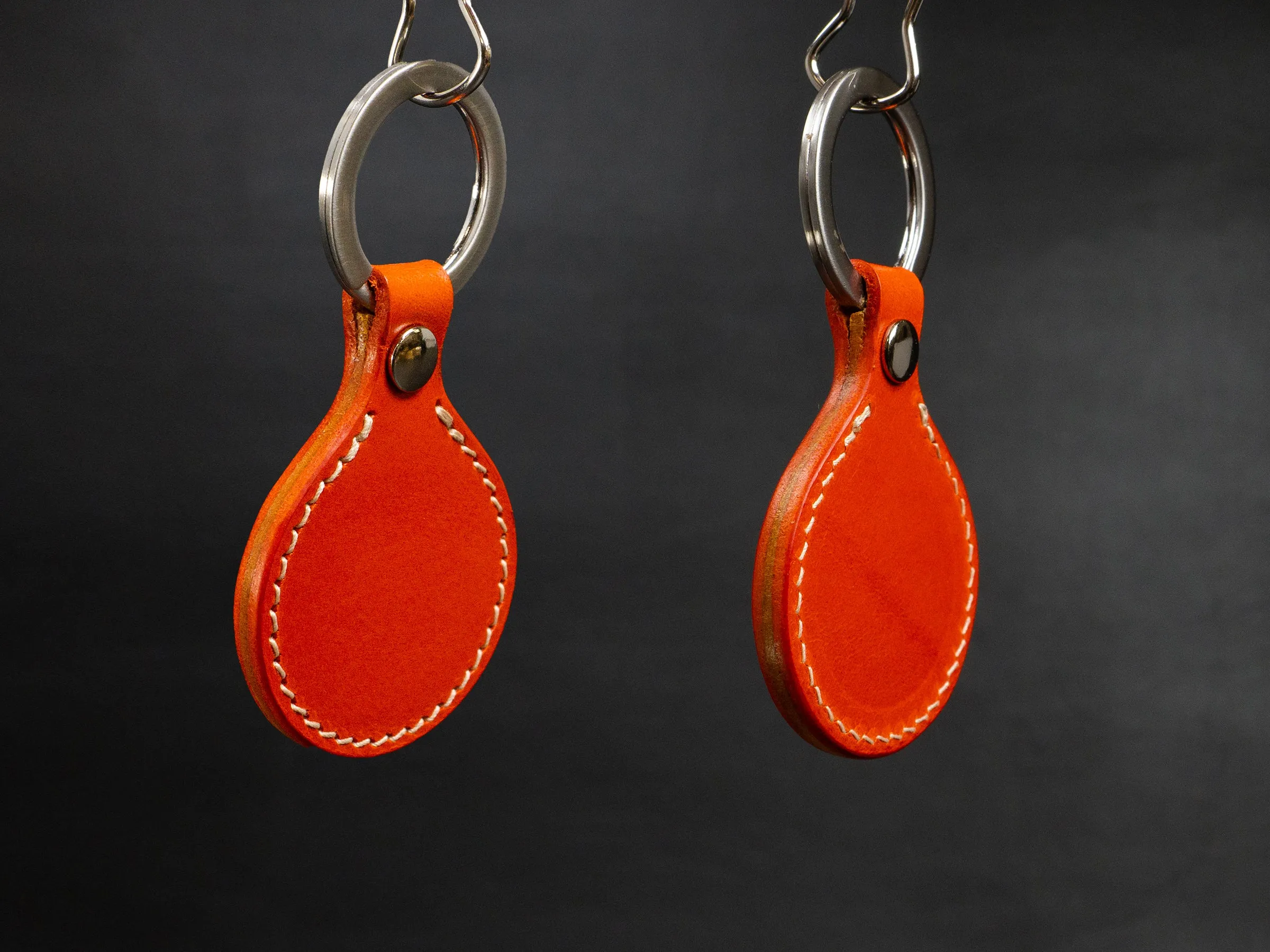 Leather Keychain [BW]