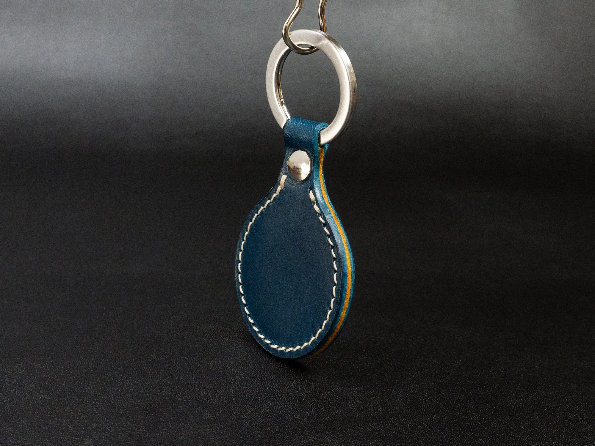 Leather Keychain [BW]