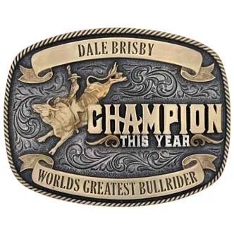 Montana Silversmith Champion Dale Brisby Attitude Buckle