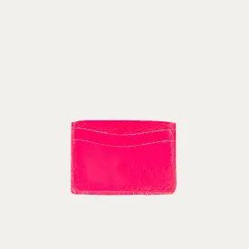 Neon Pink Card Holder