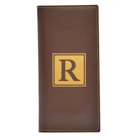 Personalised Passport Carrier Travel Organizer Wallet Case - Monogram