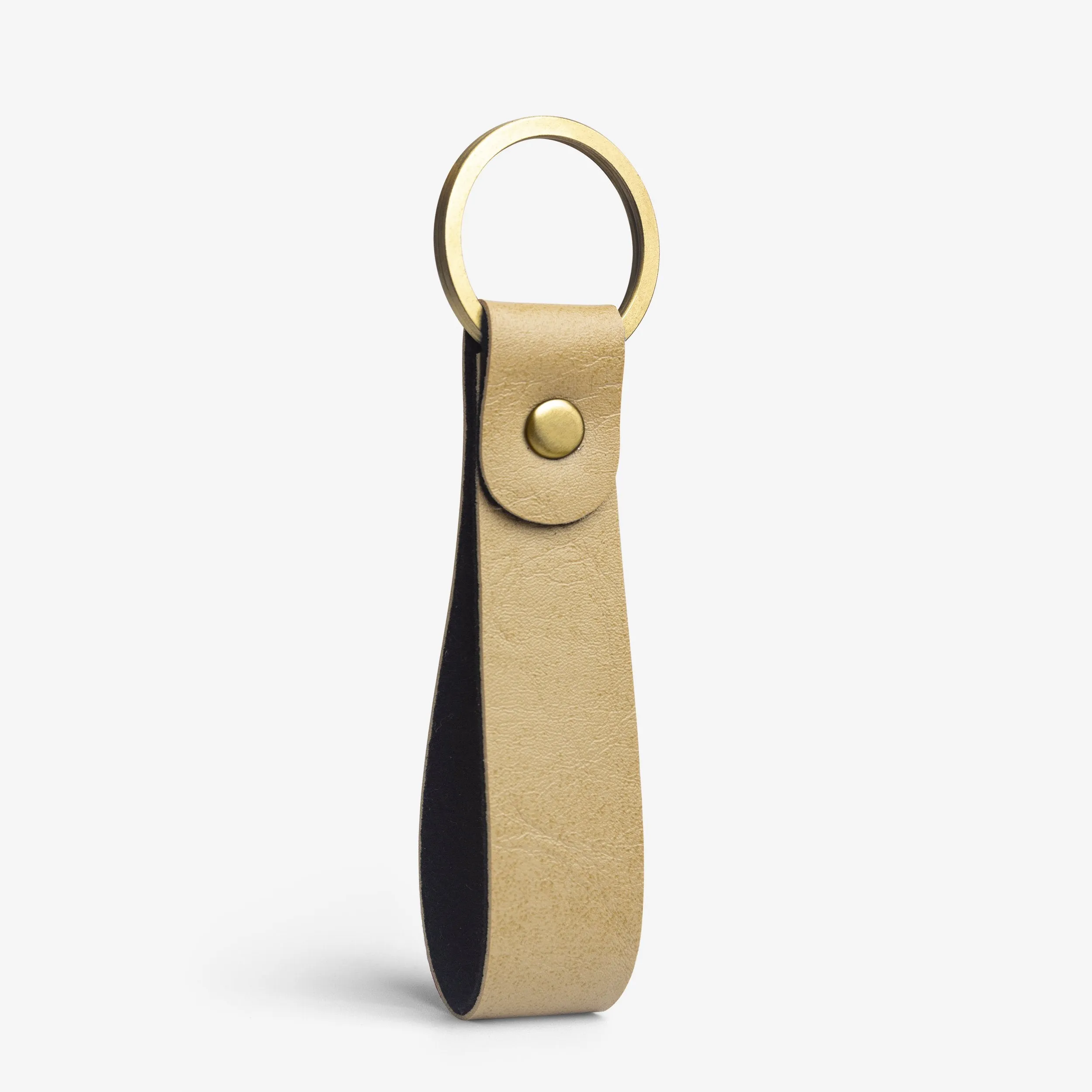 Personalized  Keychain - Beige