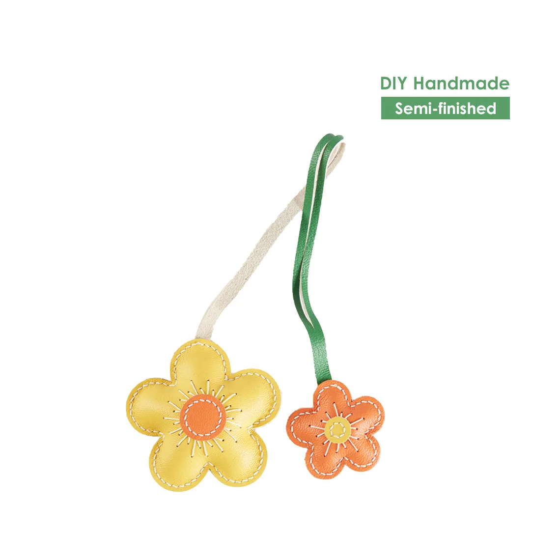 POPSEWING® Sheep Leather Flowers Charm DIY Kits