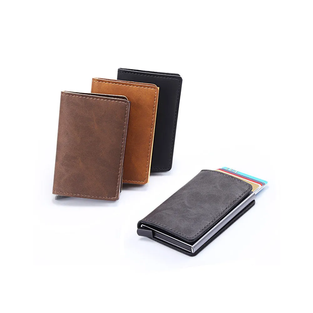 RFID Leather Card Holder