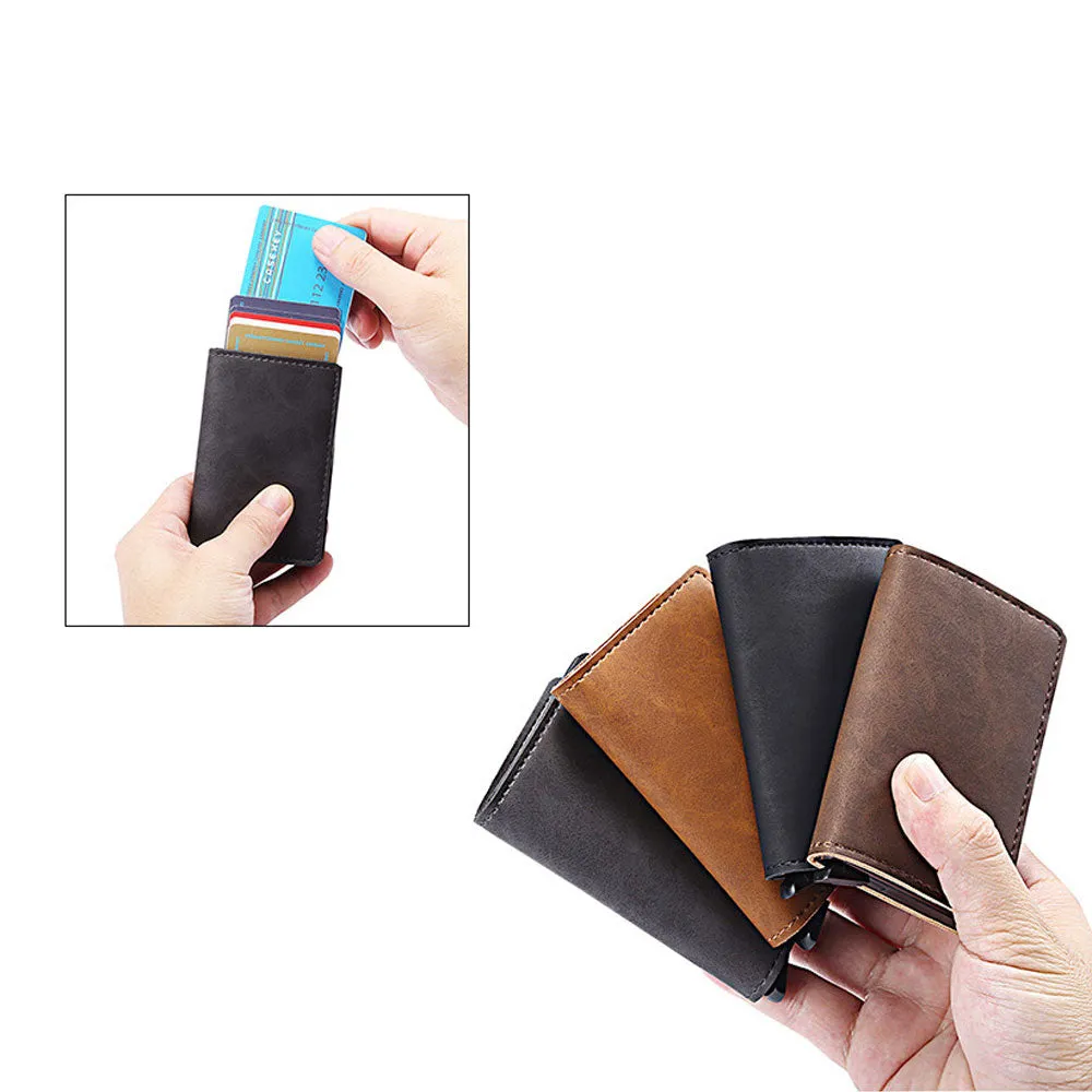 RFID Leather Card Holder