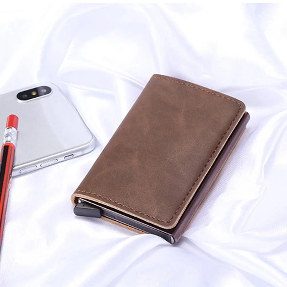 RFID Leather Card Holder