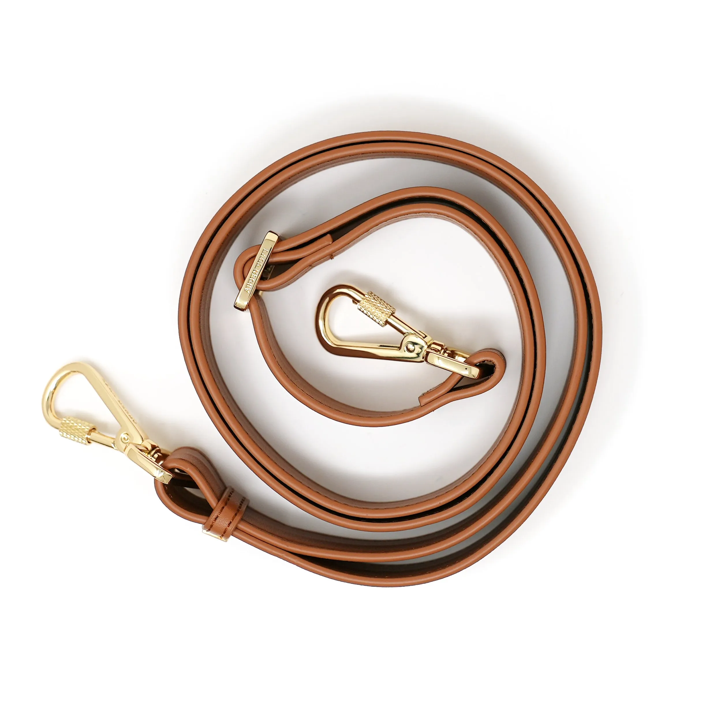 Slash Resistant Faux Leather Long Wide Strap (36"-67")