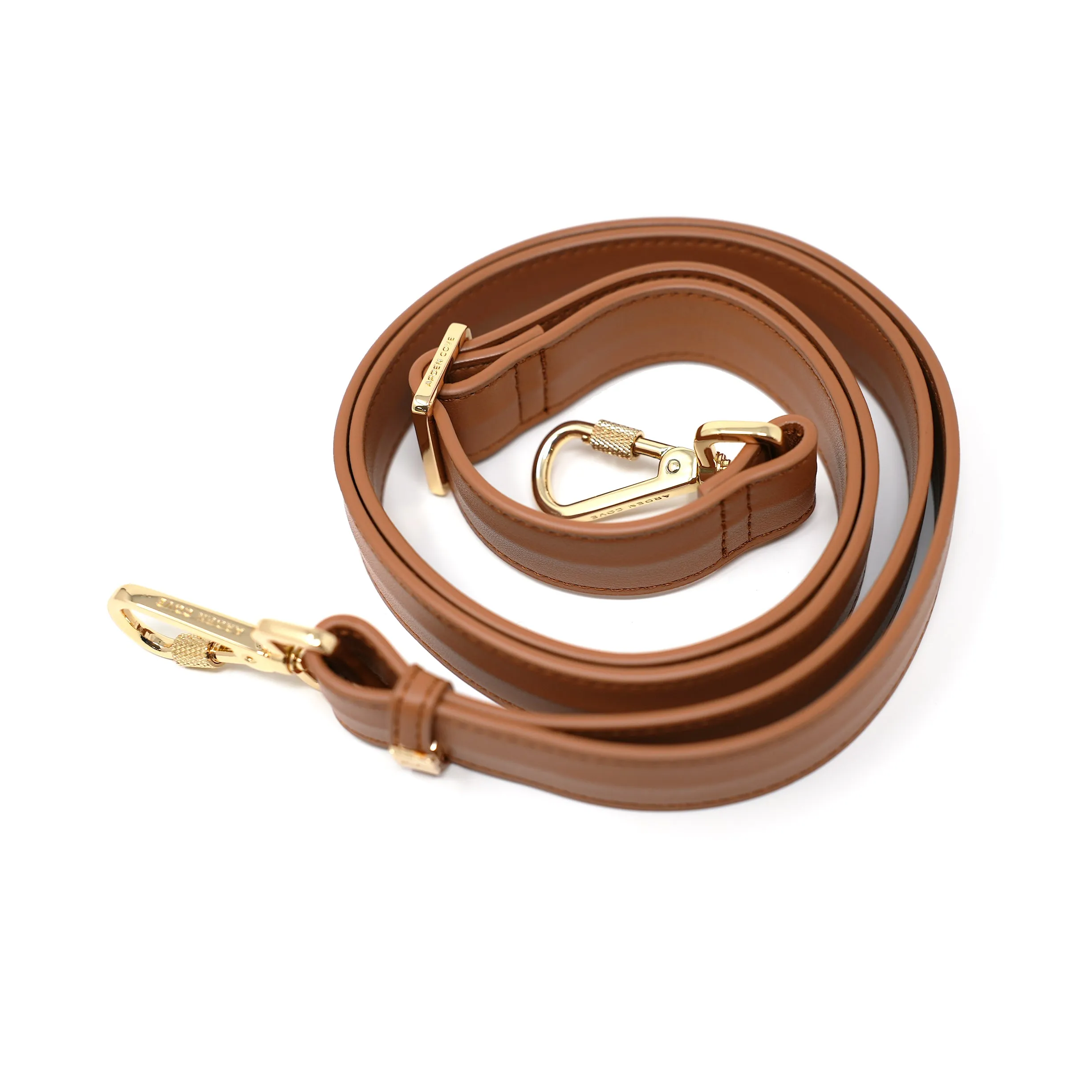 Slash Resistant Faux Leather Long Wide Strap (36"-67")