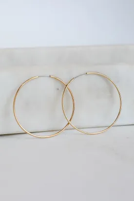 Sloane Medium Hoop Earrings