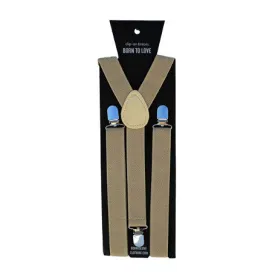 Tan Suspenders