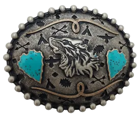 The "Spirit Wolf" Belt Buckle