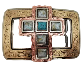The "Stone Cross" Belt Buckle
