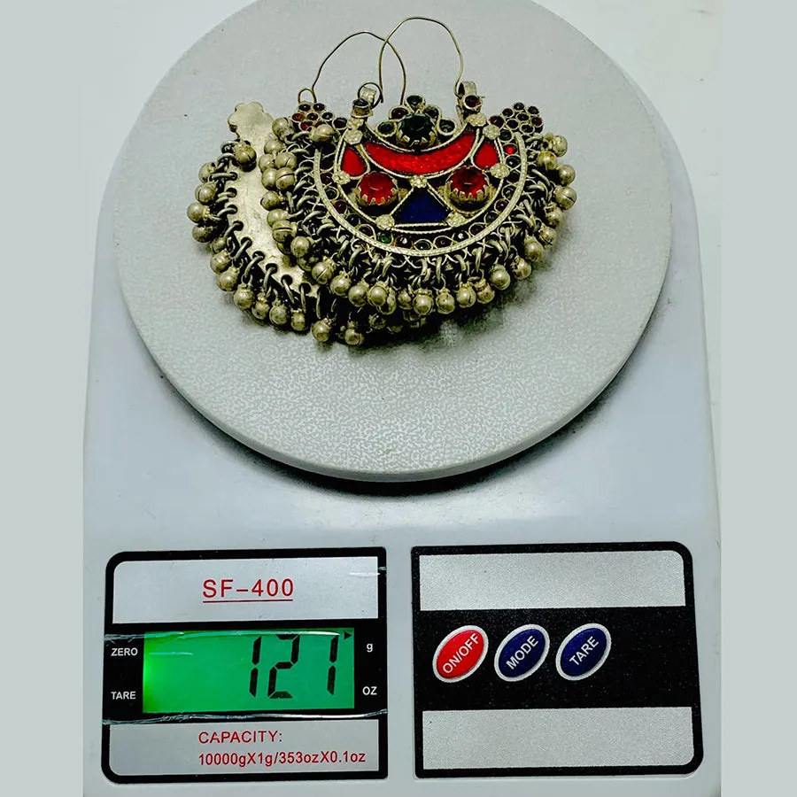 Vintage Handmade Hoop Earrings
